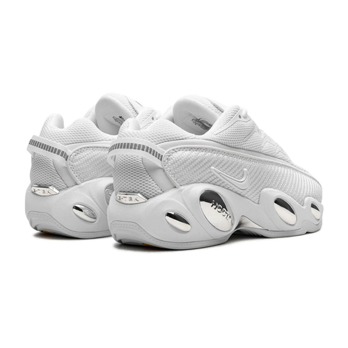 Sleek White Lightweight Sport Sneakers