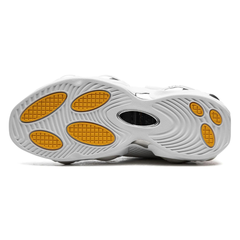 Sleek White Lightweight Sport Sneakers