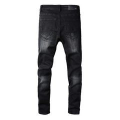 Black Angel Graphic Denim