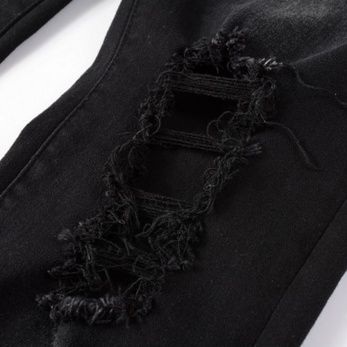 Black Angel Graphic Denim