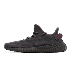 Black Static Knit Sneakers