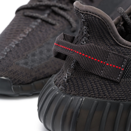 Black Static Knit Sneakers