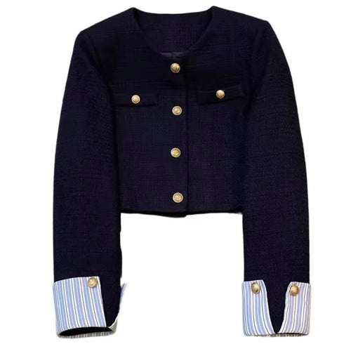 CROPPED BOUCLÉ BLAZER