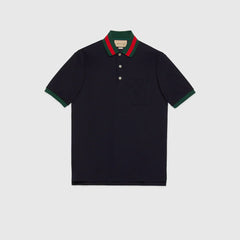 "GG" Polo Cotton