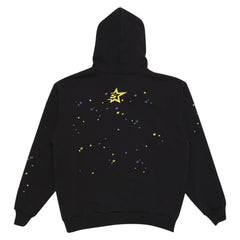 "Sp5der-Hoodie" Black and Pink