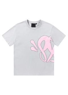 "Graffiti" Short set Grey Pink
