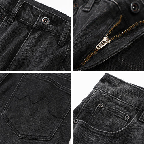 Dark Grey Basic Jeans