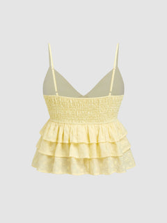CUTE YELLOW TOP