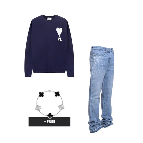 "Azura Navy Breeze Outfit"