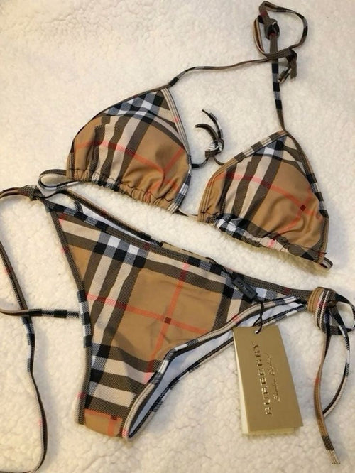 CHECKERED BIKINI
