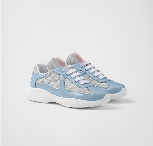 Light blue cupsy sneakers