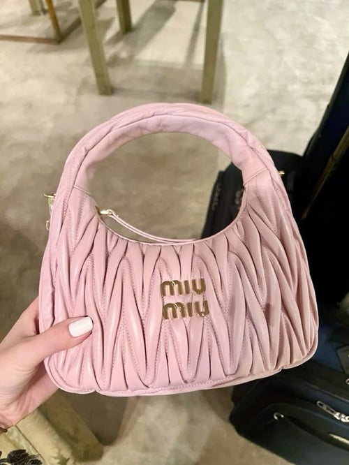 MIUE BAG LIGHT PINK