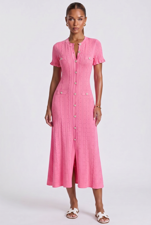 Aria Maxikleid - Pink