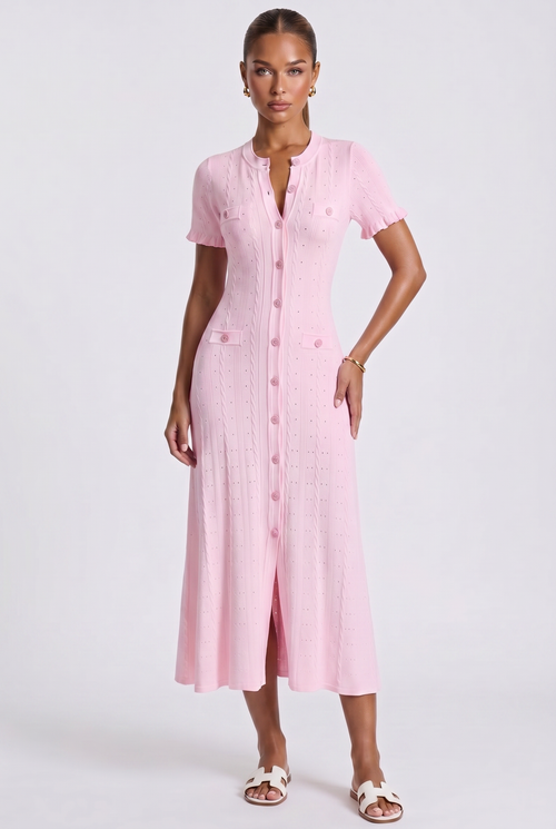 Aria Maxikleid - Rosa