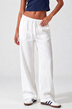 Linen Pants - Weiss