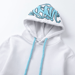 Syna White Blue Tracksuit