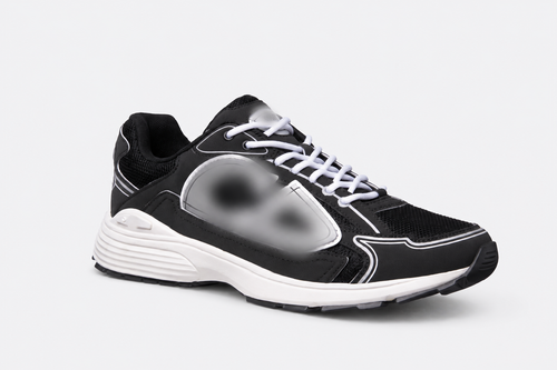 Christy black and white sneakers