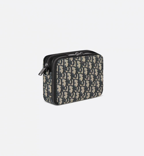 Pouch mit Reißverschluss und Riemen