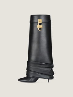 BLACK STILETTO BOOTS