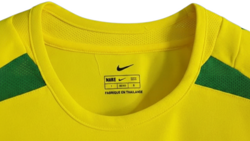 2002 Retro Brazil Home Jersey