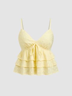 CUTE YELLOW TOP
