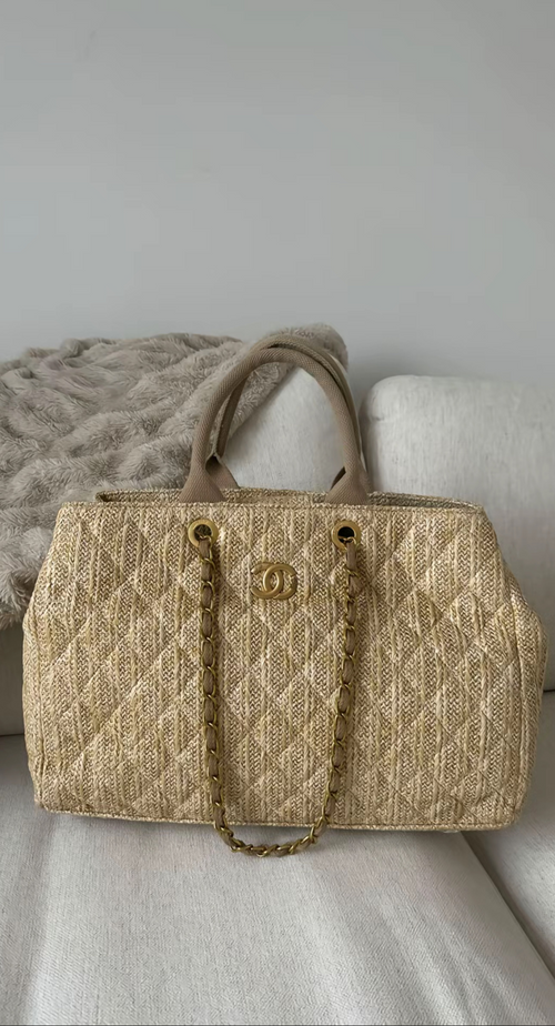 BEIGE LARGE BAG
