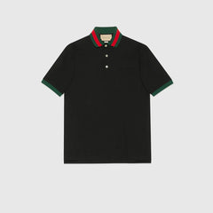"GG" Polo Cotton