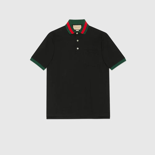"GG" Polo Cotton