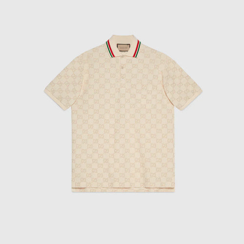 "GG" Monogram Polo Shirt