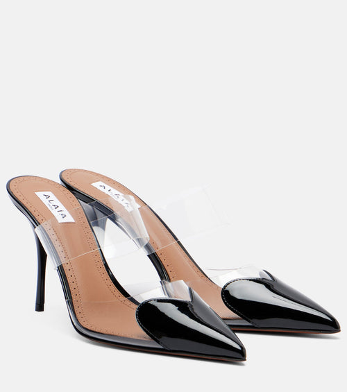 ALAÏ SANDAL HEELS BLACK
