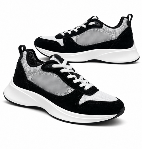 Christy black & white sneakers