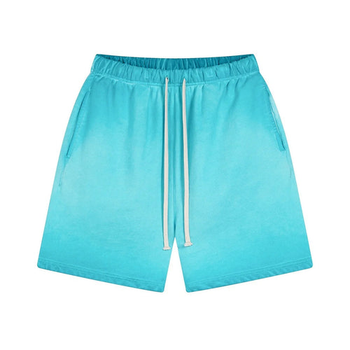 Turquoise Washed Shorts