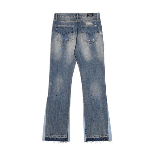 "Wavy"- Flared Denim
