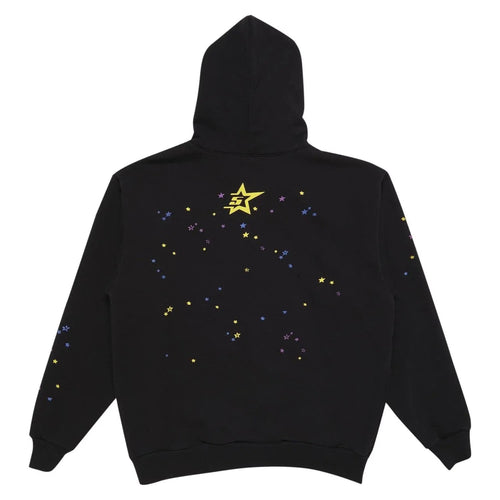 "Sp5der-Hoodie" Black and Pink