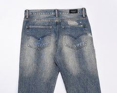 "Wavy"- Flared Denim