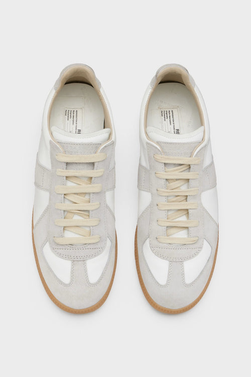 "Maison" Sneaker Weiß-Grau