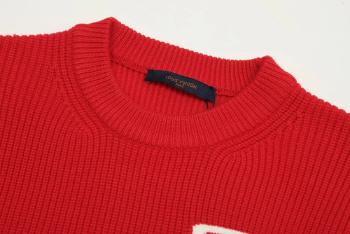 "LV" Designer Strickpulli