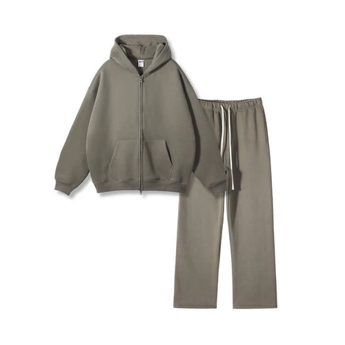 "Azura-Basic Zip Tracksuit