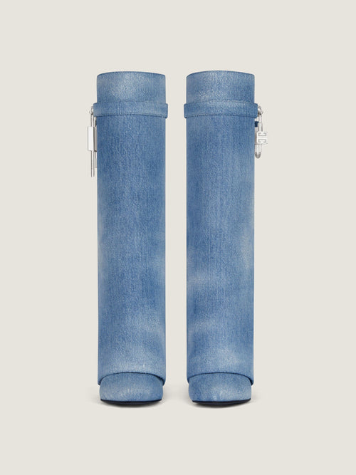 DENIM BOOTS