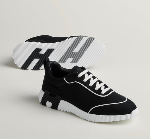 BOUNCE BLACK WHITE LINE SNEAKERS