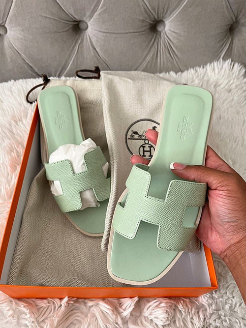 it girl mint sandals