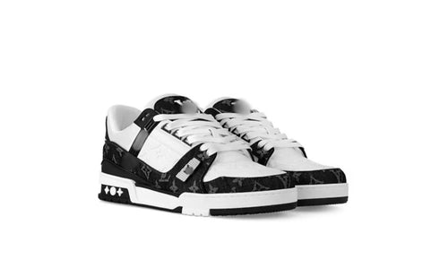 black and white sneakers