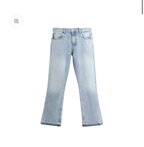 "Azura" Flared Denim