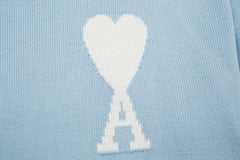"HEART" - SWEATER BABYBLUE (UNISEX)