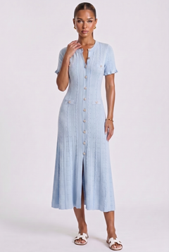 Aria Maxikleid - Hellblau